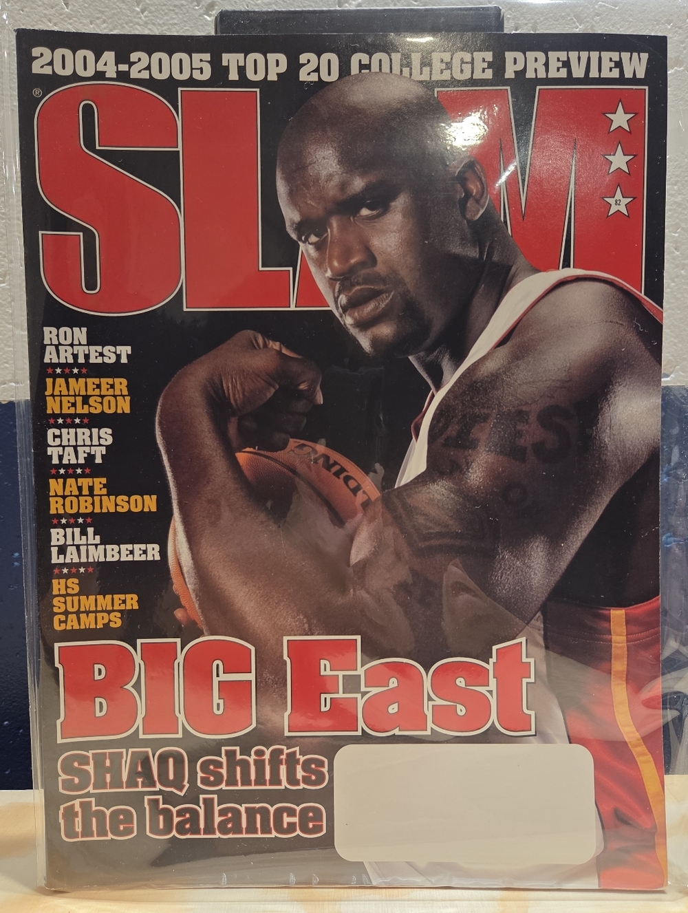 SLAM Magazine - Shaquille O'Neal Miami Heat Cover - October 2004 (#81)